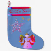 Angel Stocking Kleine Kerstsok (Voorkant)