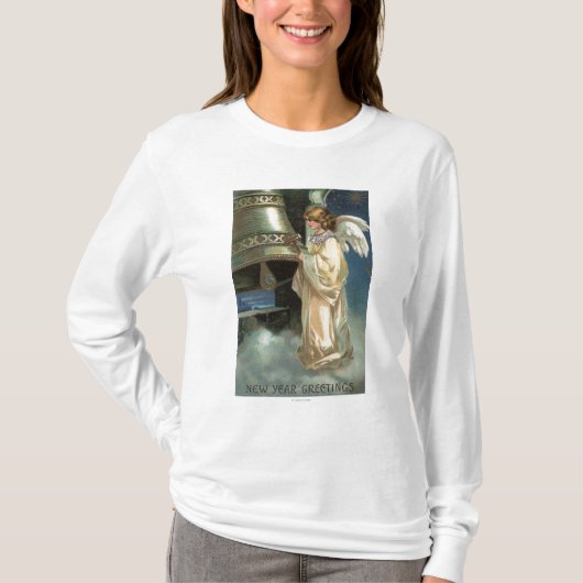 Angel Striking Bell met Mallet T-shirt (Voorkant)