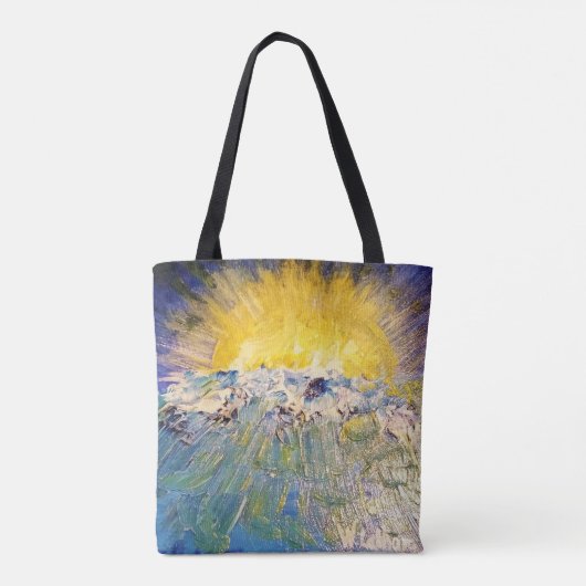 Angel Sunset Tote Bag (Achterkant)