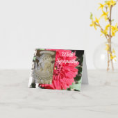 Angel Sympathcard Kaart (Gele Bloem)