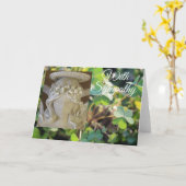 Angel Sympathy Card Kaart (Gele Bloem)