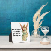  Angel Tafelblad Plaque met Ezel Fotoplaat (Insitu)