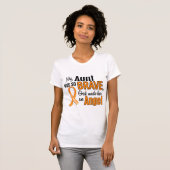 Angel tante Leukemia T-shirt (Voorkant volledig)