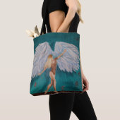 Angel-Tas voor uw winkelbehoeften Tote Bag (Dichtbij)