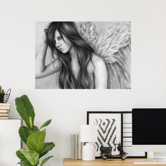 Angel Tears Poster (Thuiskantoor)