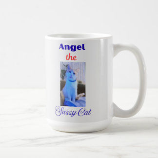 Angel, the Sassy Cat Mug Koffiemok