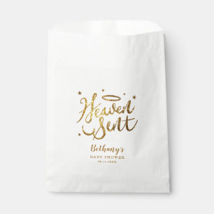Angel Theme Heaven Sent Baby shower Bedankzakje