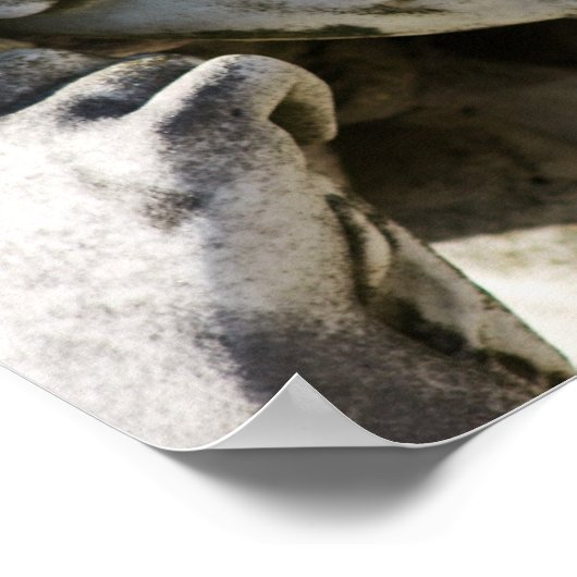 Angel Thinking Canvas Poster (Hoek)