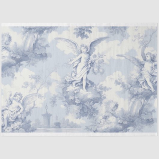 Angel Toile ontkoppelpapier Tissuepapier (Voorkant)