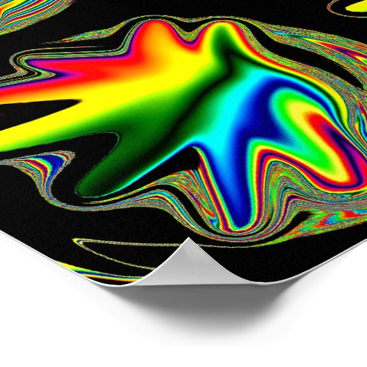 Angel Trails art Poster (Hoek)