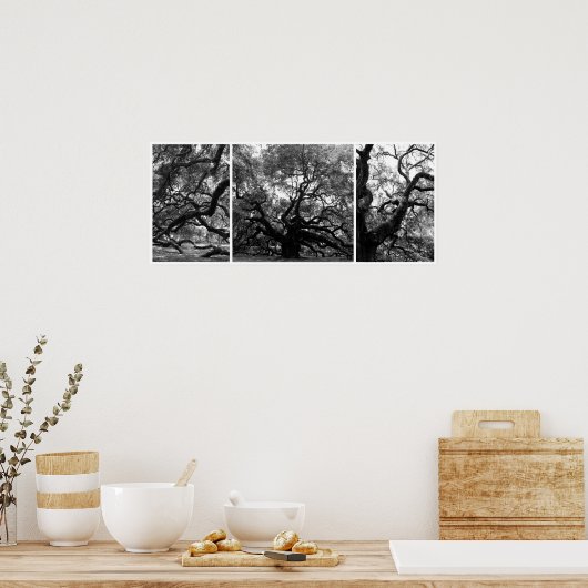Angel Tree Collage Poster (Keuken)