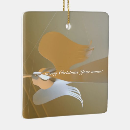 Angel-trompetten Keramisch Ornament (Rechts)