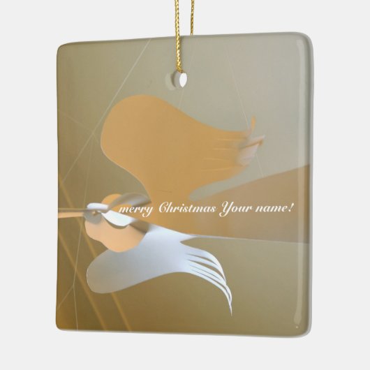 Angel-trompetten Keramisch Ornament (Links)