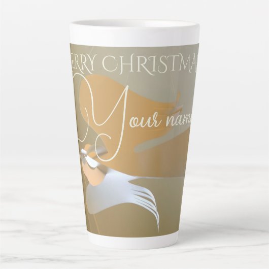 Angel-trompetten Latte Mok (Voorkant)