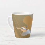 Angel-trompetten Latte Mok (Linkerhoek)