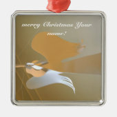 Angel-trompetten Metalen Ornament (Voorkant)