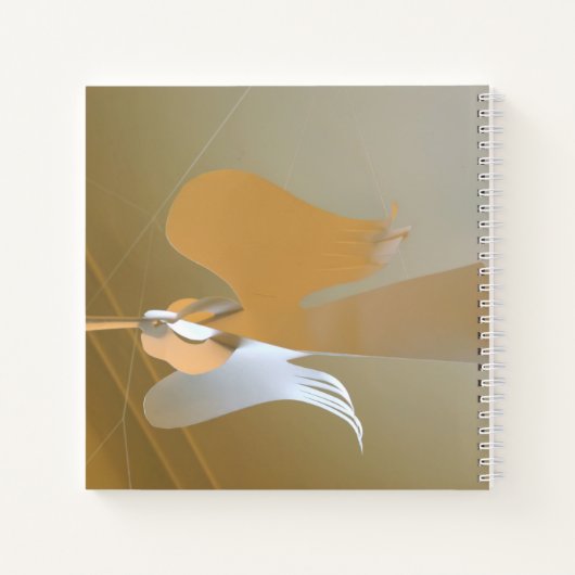 Angel-trompetten Notitieboek (Achterkant)