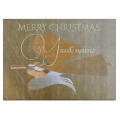 Angel-trompetten Snijplank (Voorkant)