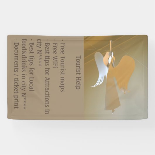 Angel-trompetten Spandoek (Horizontaal)