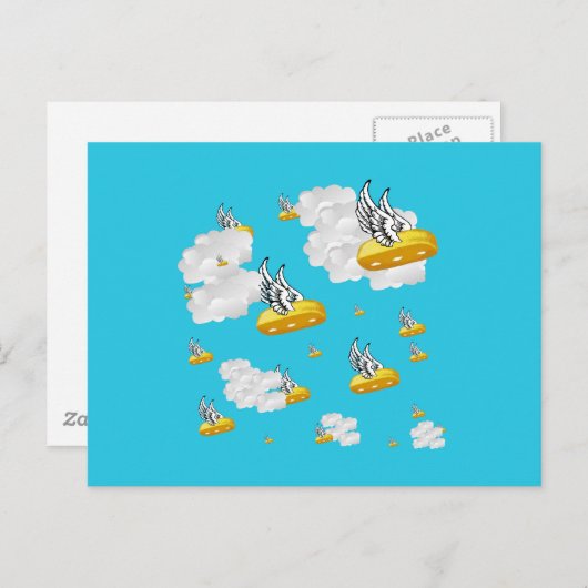 Angel Twinkies Briefkaart (Voorkant / Achterkant)