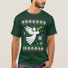 ANGEL UGLY XMAS SWEATER CHRISTMAS T-SHIRT