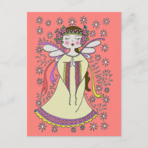 Angel Ukraine Folk Art Briefkaart