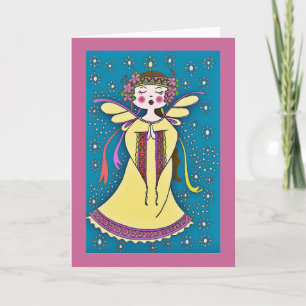Angel Ukraine Folk Art Kaart