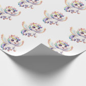 Angel unicorn is so cute cadeaupapier (Hoek)