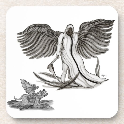 Angel Uriel Bier Onderzetter (Voorkant)