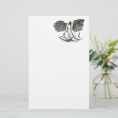 Angel Uriel Briefpapier (Staand voorkant)