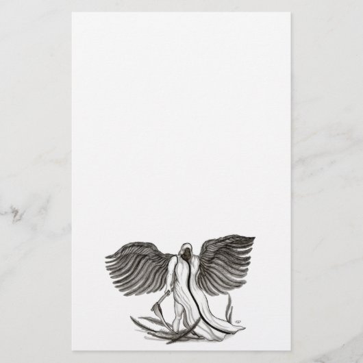 Angel Uriel Briefpapier (Voorkant)