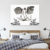 Angel Uriel Canvas Afdruk (Insitu (Slaapkamer))
