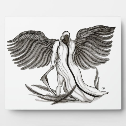 Angel Uriel Fotoplaat (Voorkant)