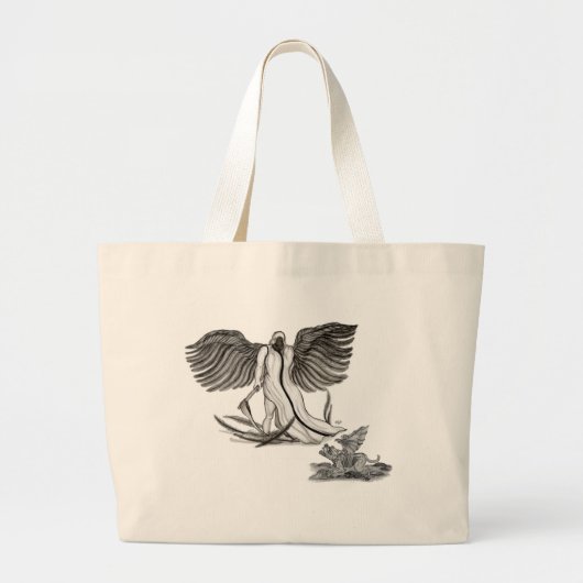 Angel Uriel Grote Tote Bag (Voorkant)
