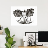 Angel Uriel Poster (Thuiskantoor)