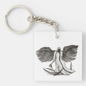 Angel Uriel Sleutelhanger (Voorkant)