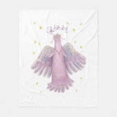 Angel Valentijn Fleece Deken (Voorkant)