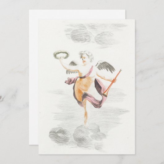  Angel Valentijns Kaart (Voorkant / Achterkant)