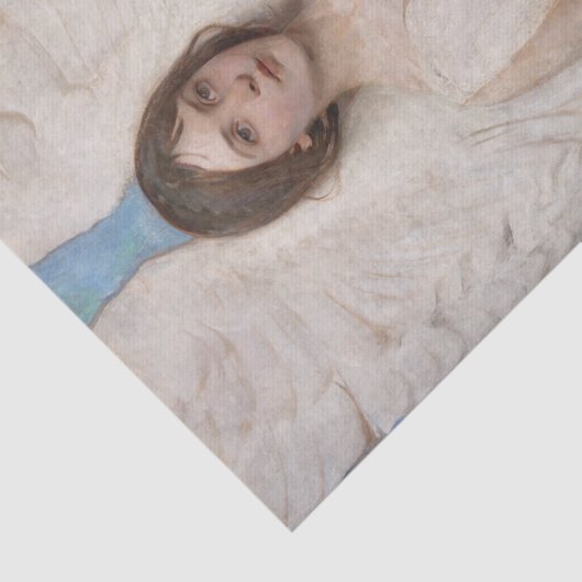 Angel van Abbott Handerson Thayer Art Tissuepapier (Detail)