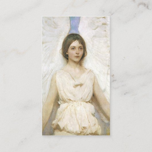 Angel van Abbott Thayer Visitekaartje (Achterkant)
