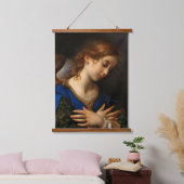 Angel van de aankondiging van Carlo Dolci Hangend Wandkleed (Slaapkamer)