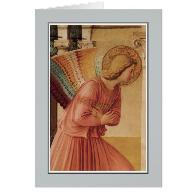 Angel van de aankondiging van Fra Angelico (Voorkant)