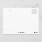 Angel van de aankondiging van Fra Angelico Briefkaart (Achterkant)