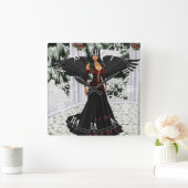 Angel van de donkere Romeinse klok (Huis)