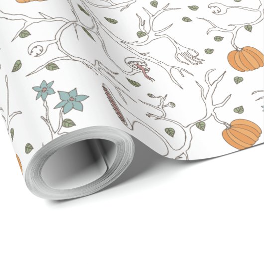 Angel van Halloween Cadeaupapier (Rol Hoek)