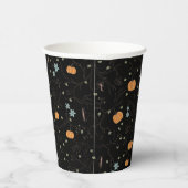 Angel van Halloween Noir Papieren Bekers (Rechts)