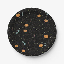 Angel van Halloween Papieren Bordje