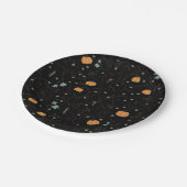 Angel van Halloween Papieren Bordje (Gekanteld)