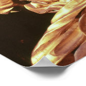 Angel van het tafeltje in de zegen poster (Hoek)