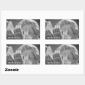 Angel van Shirley Taylor Rechthoekige Sticker (Vel)